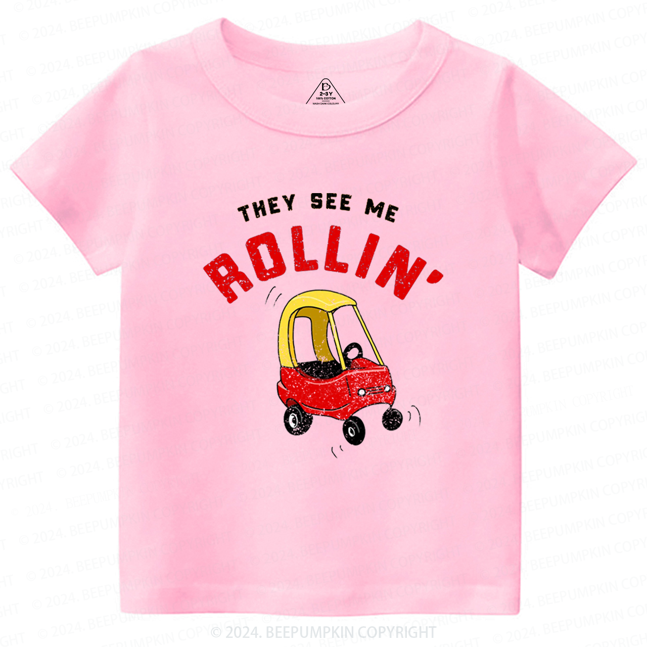 They See Me Rollin' Toddler&Kids Tees 7