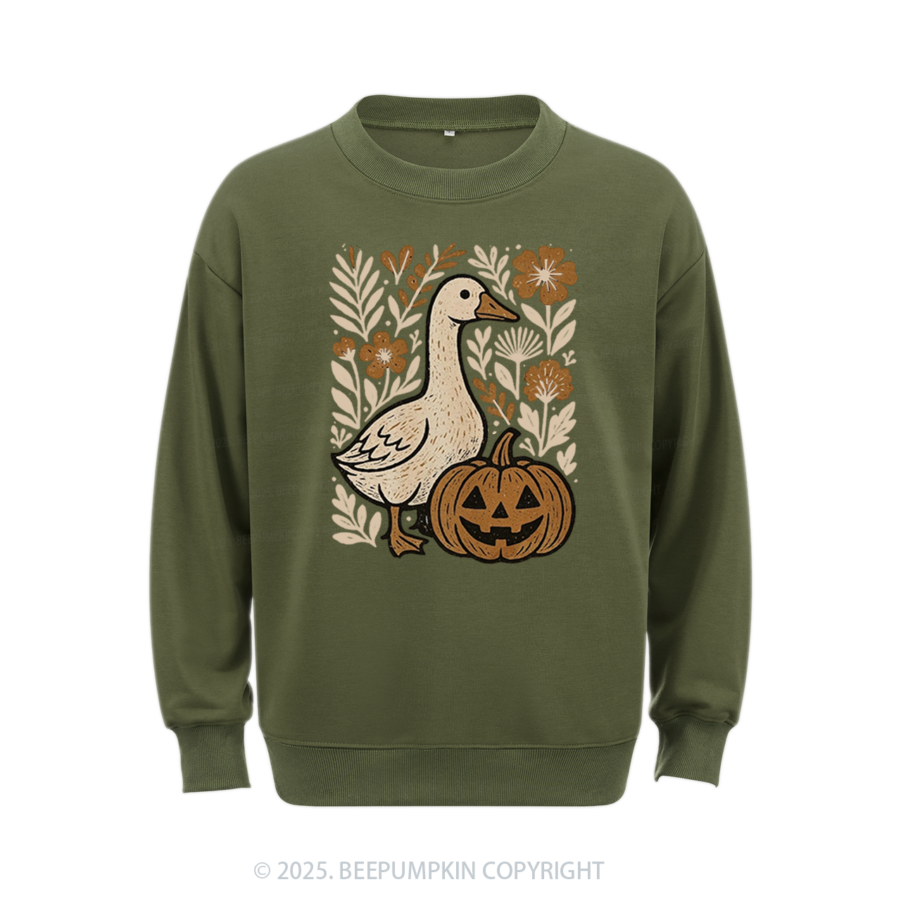 Goose Halloween Sweatshirt Beepumpkin