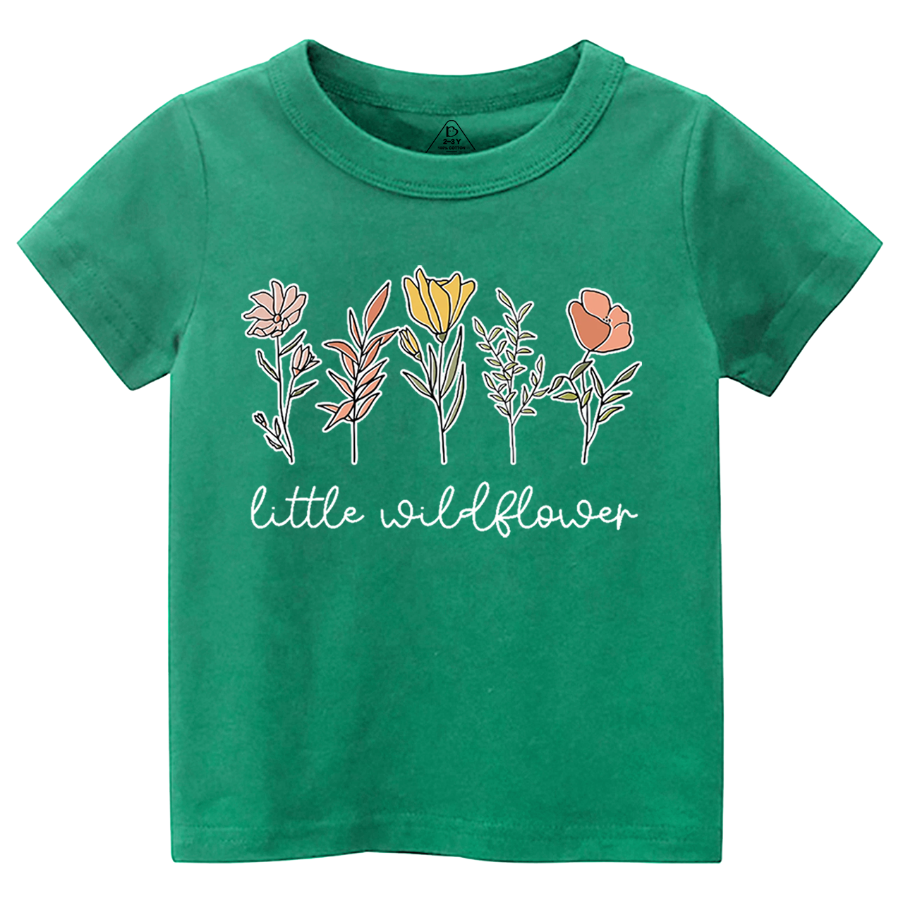 Little Wildflower Toddler&Kid's Tees Beepumpkin