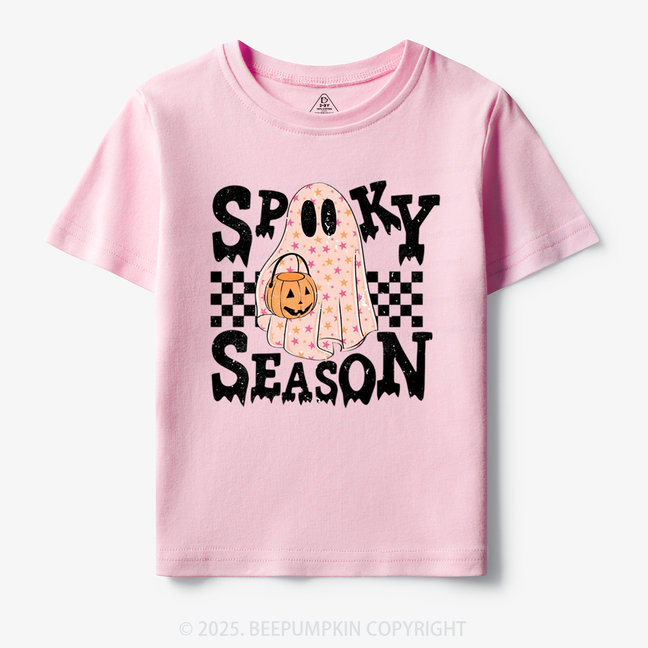 Spooky Season Toddler&Kid's Tees Beepumpkin