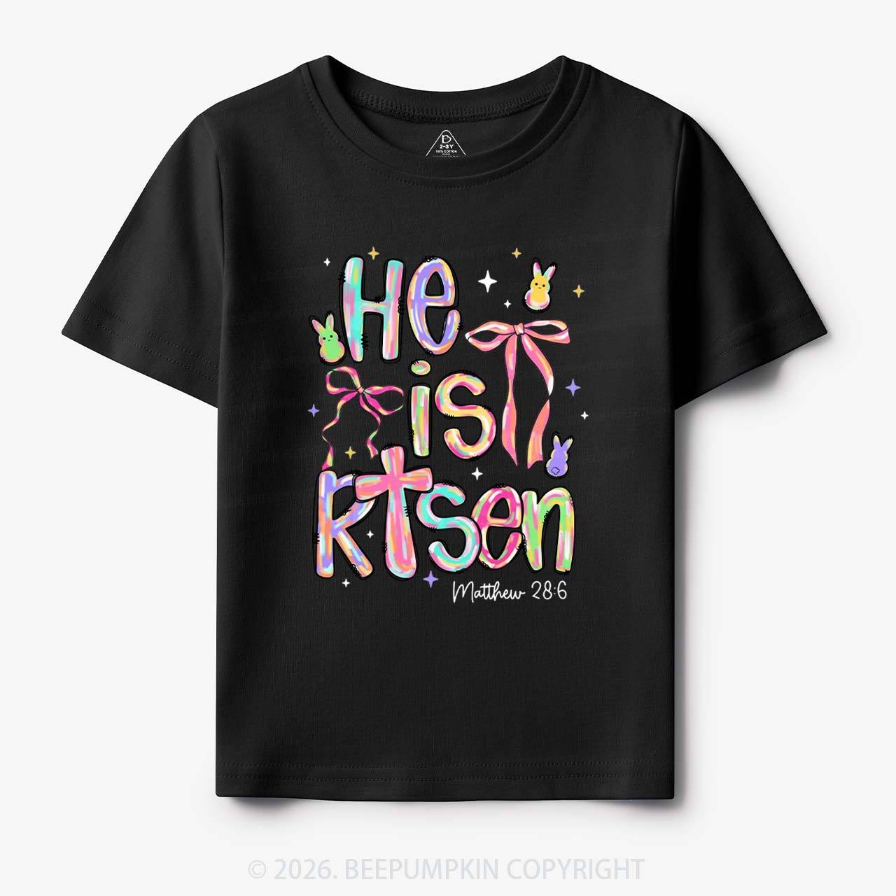 Risen In Color  Candy Bunny Toddler&Kids Tees