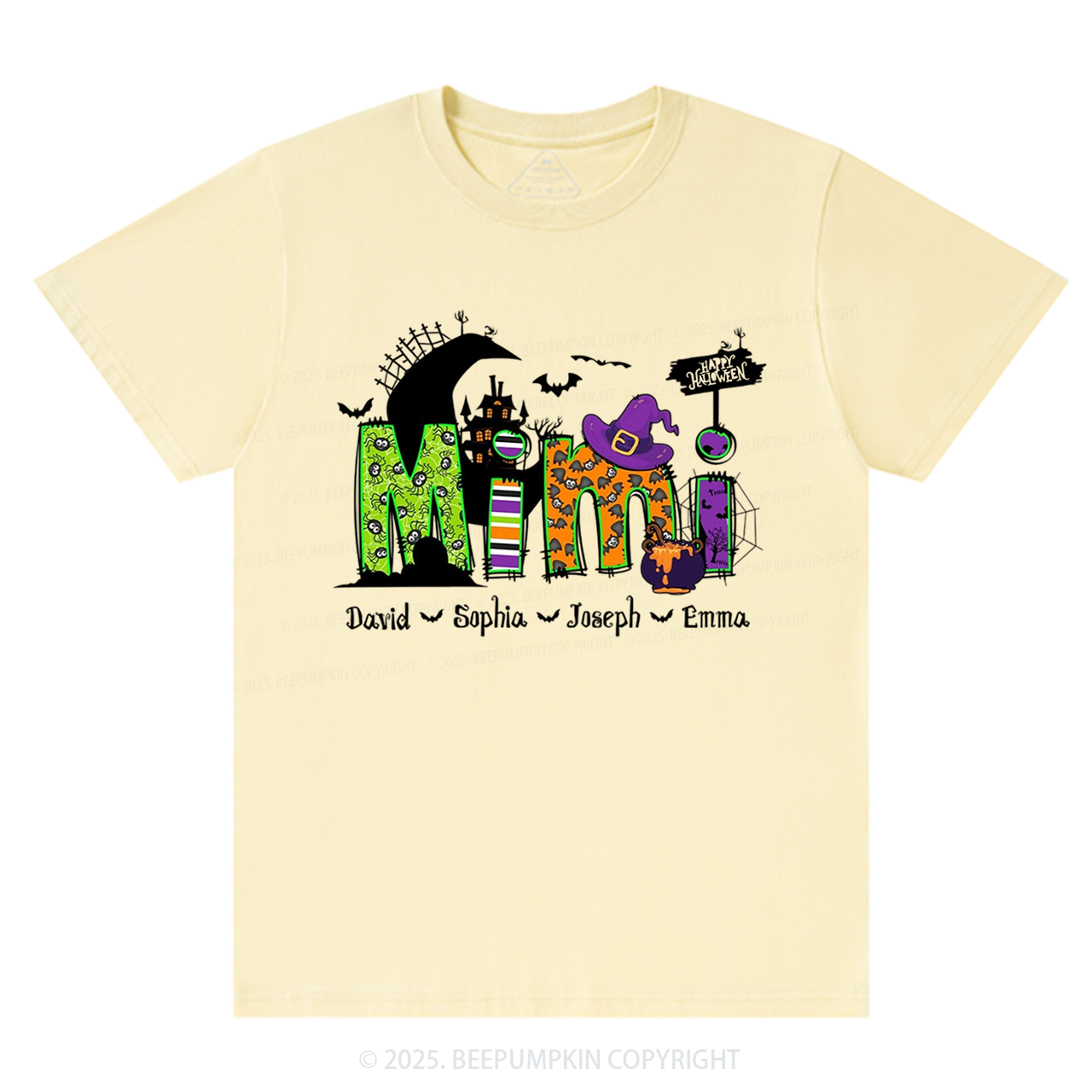 Personalized Mimi Halloween T-Shirts Beepumpkin