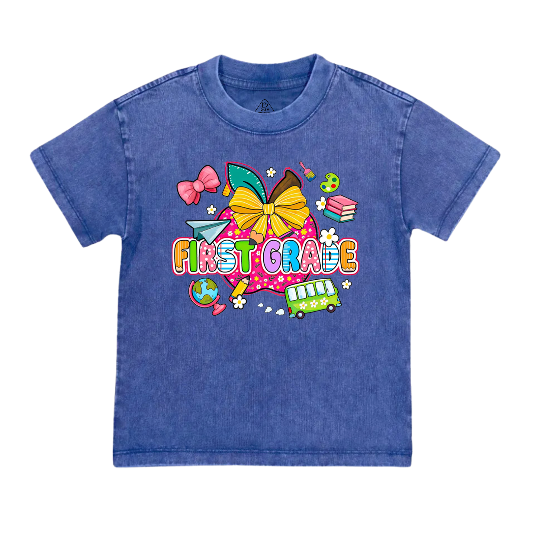 Personalized Gift Pack Toddler&Kids Washed Tees
