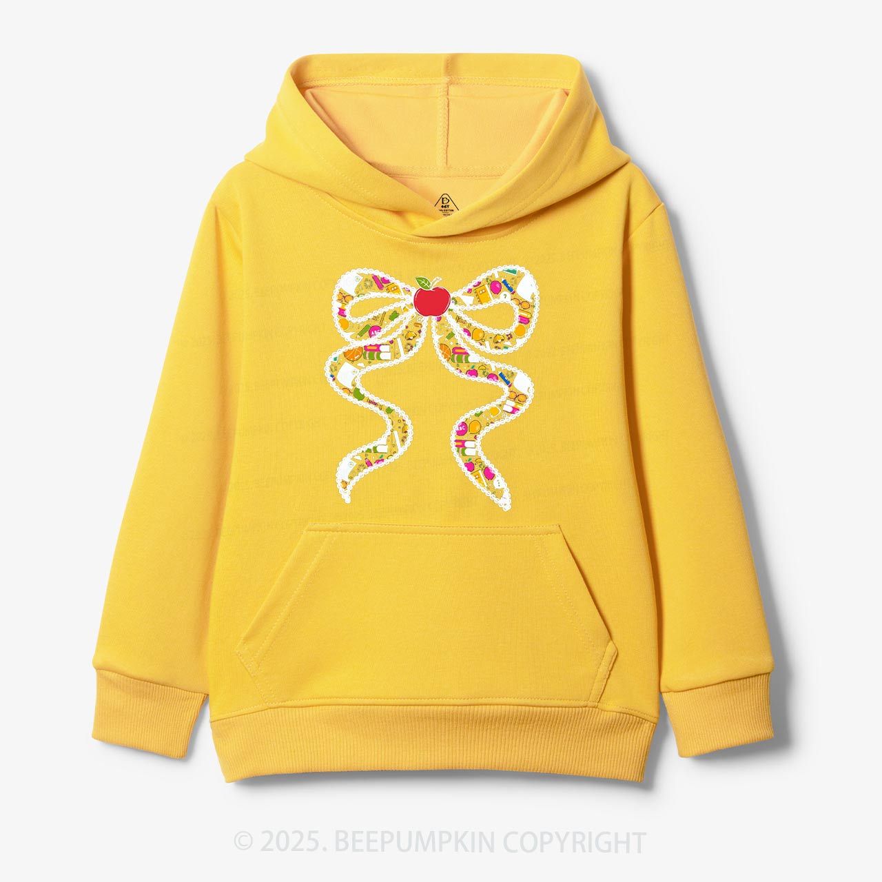 Learning Ribbon Kid's Hoodies Beepumpkin