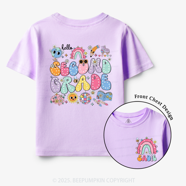 Personalized My World Toddler&Kid's Tees Beepumpkin