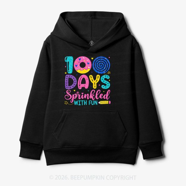 100 Days Sprinkled With Fun Toddler&Kid's Hoodies