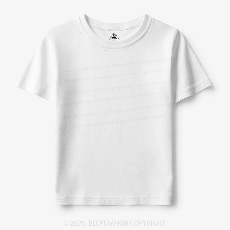Solid Natural Toddler&Kid's Tees Beepumpkin