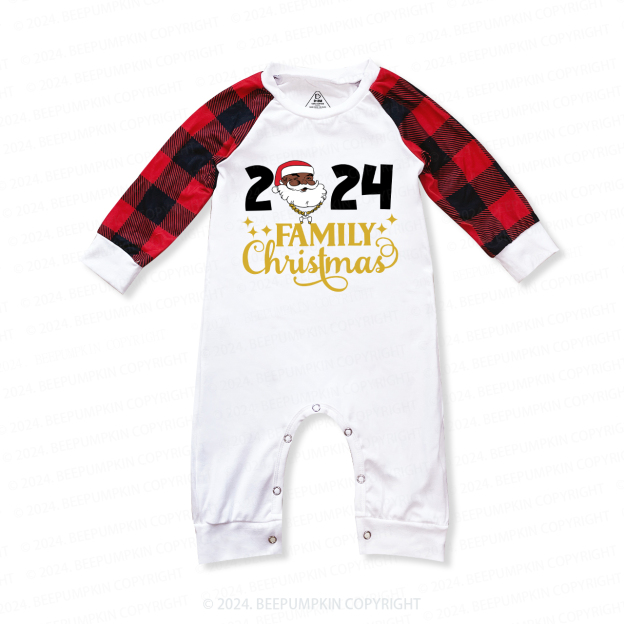 Santa Family Christmas 2024 Party Pajamas Beepumpkin