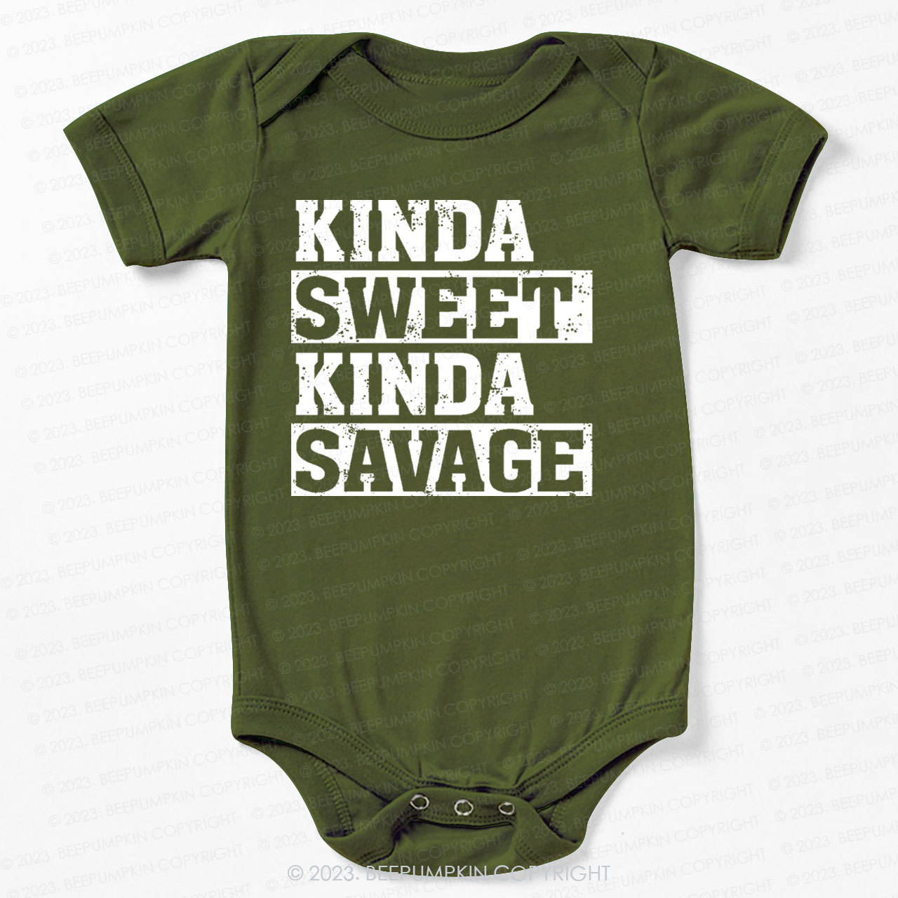 Kinda Sweet Kinda Savage Bodysuit For Baby