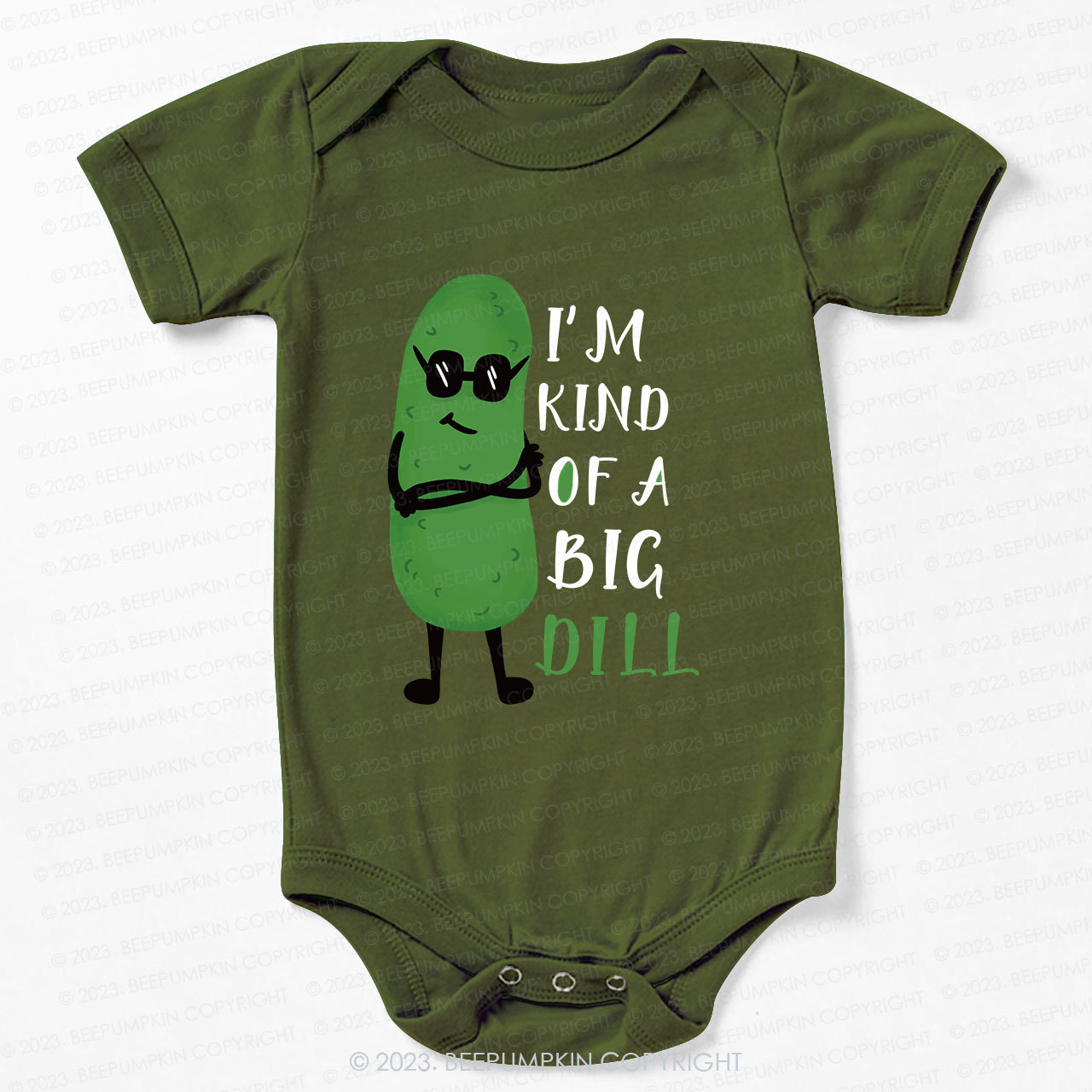 I'm Kind of A Big Dill Bodysuit For Baby 7