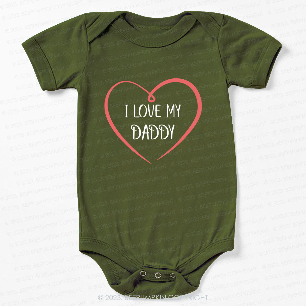 I love my daddy Bodysuit For Baby