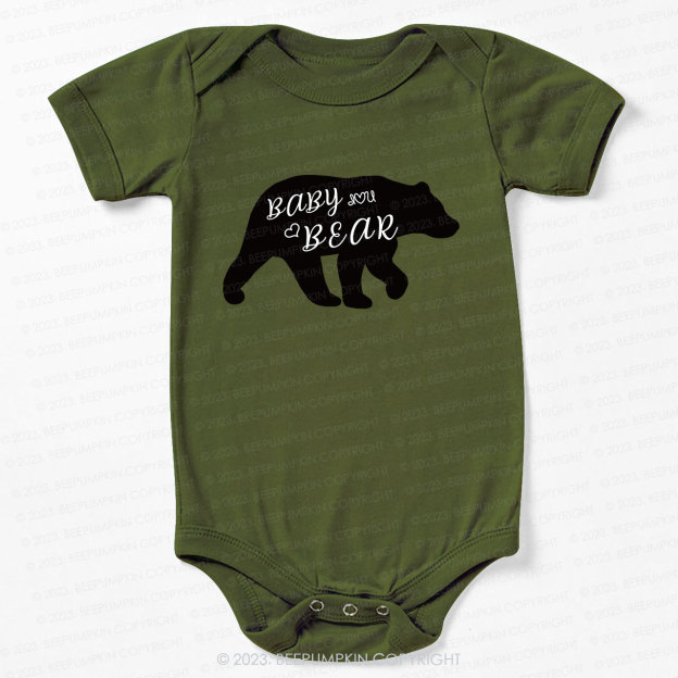 Baby Bear Bodysuit For Baby 
