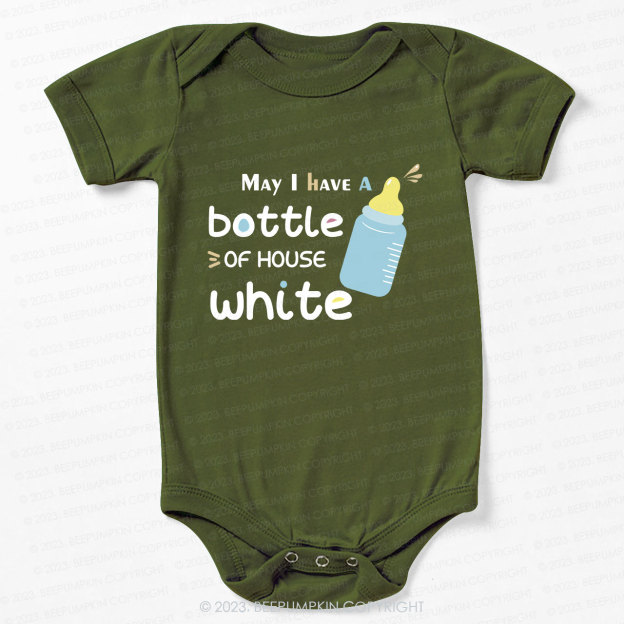 House White Bodysuit For Baby 
