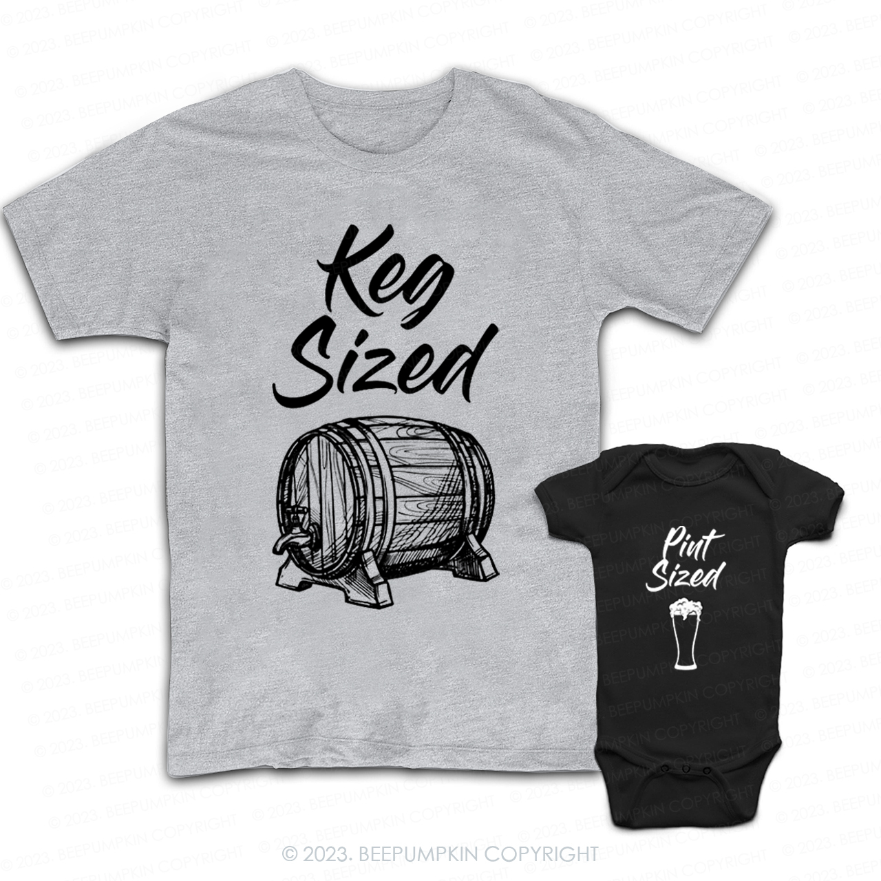 Cute Father Son Dad & Me Matching T-Shirts