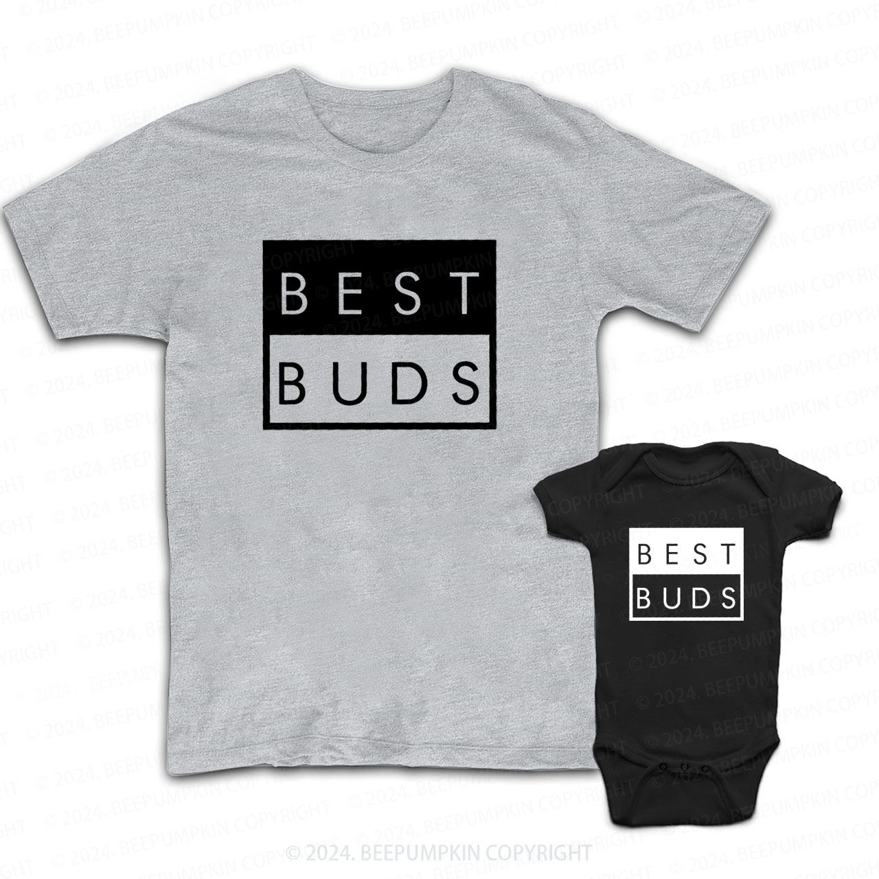 Best Buds Father And Son Daddy And Me Matching Shirt