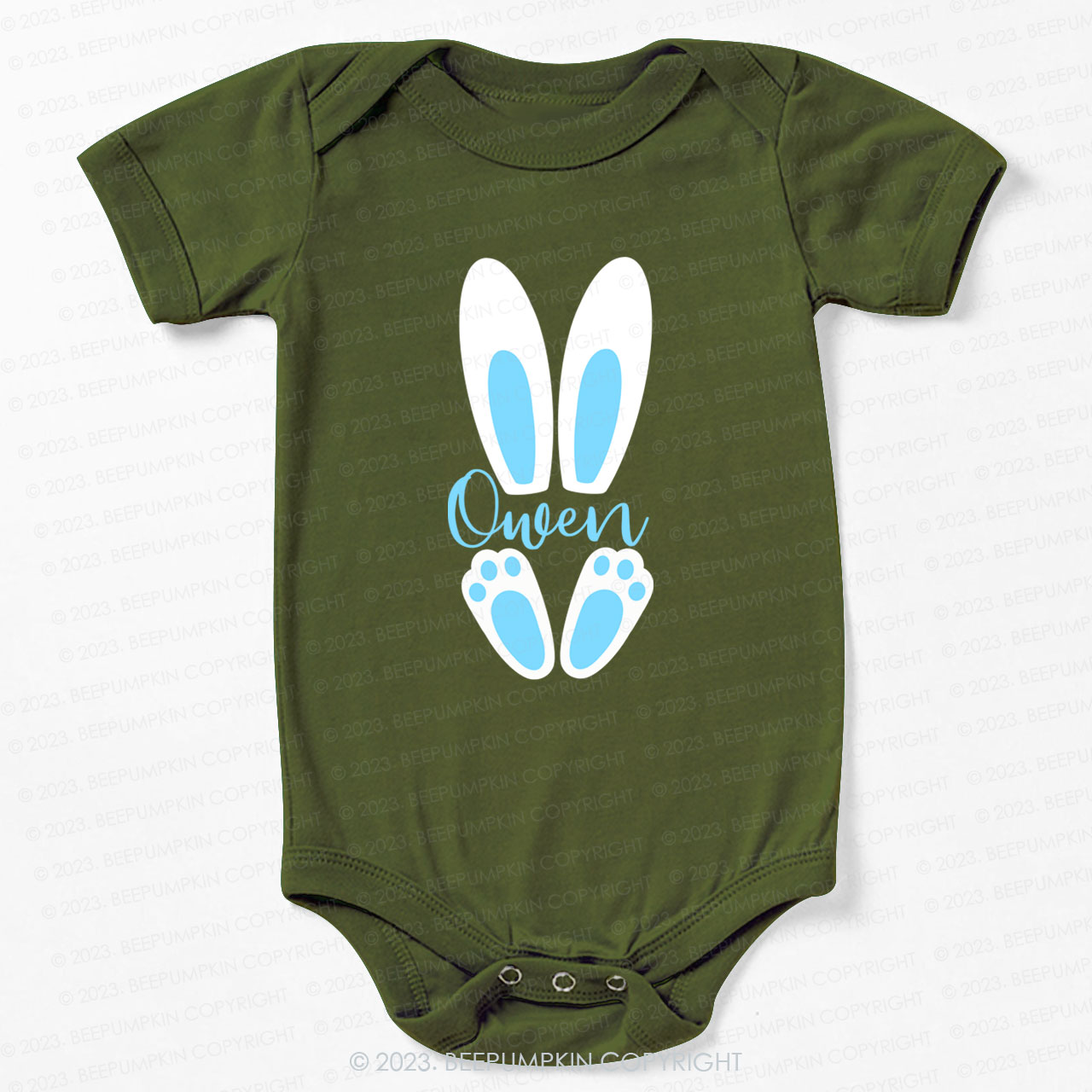 Easter Cute Rabbit Bodysuit For Baby