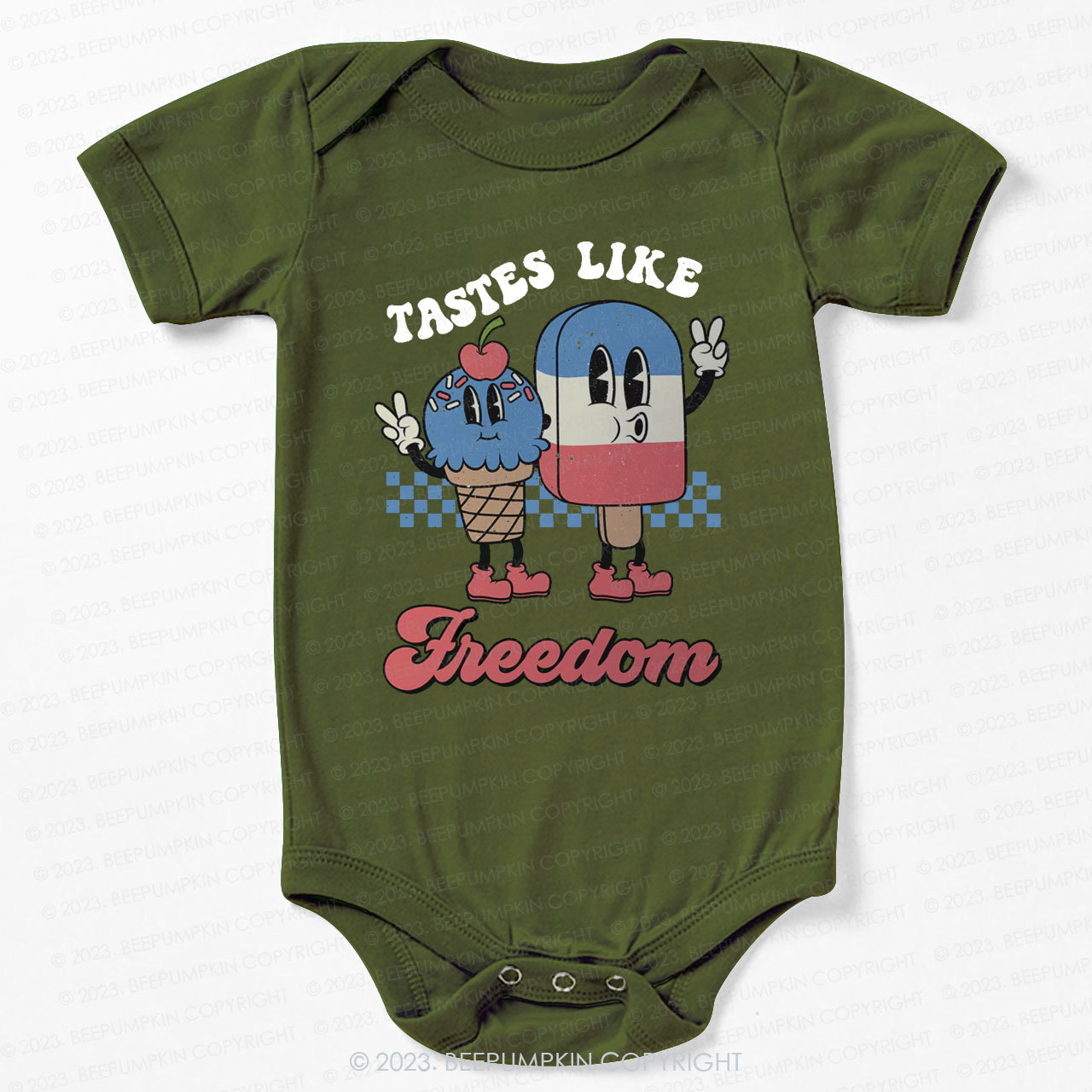 Tastes Like Freedom Bodysuit For Baby 