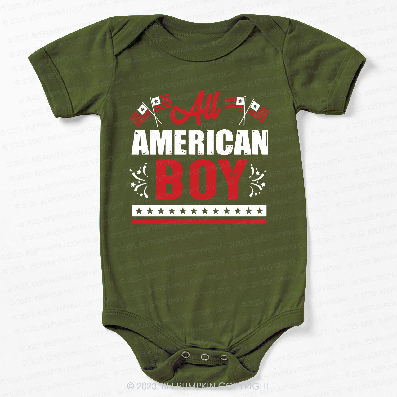 All American Neutral Bodysuit For Baby 