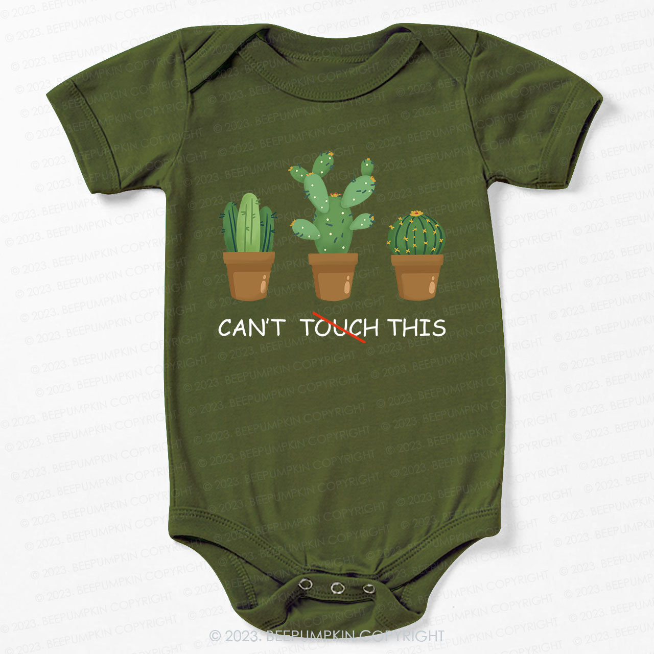 Can Not Touch Bodysuit For Baby 