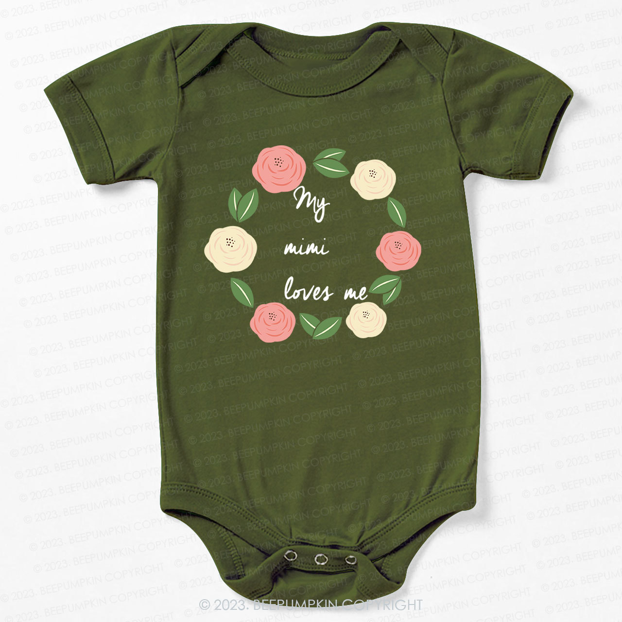 My Mimi Loves Me Bodysuit For Baby 