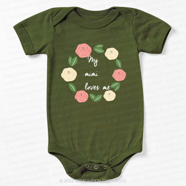 My Mimi Loves Me Bodysuit For Baby 