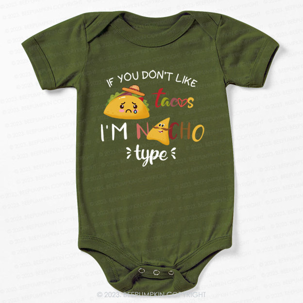 Cute Taco Slogan Bodysuit For Baby 7