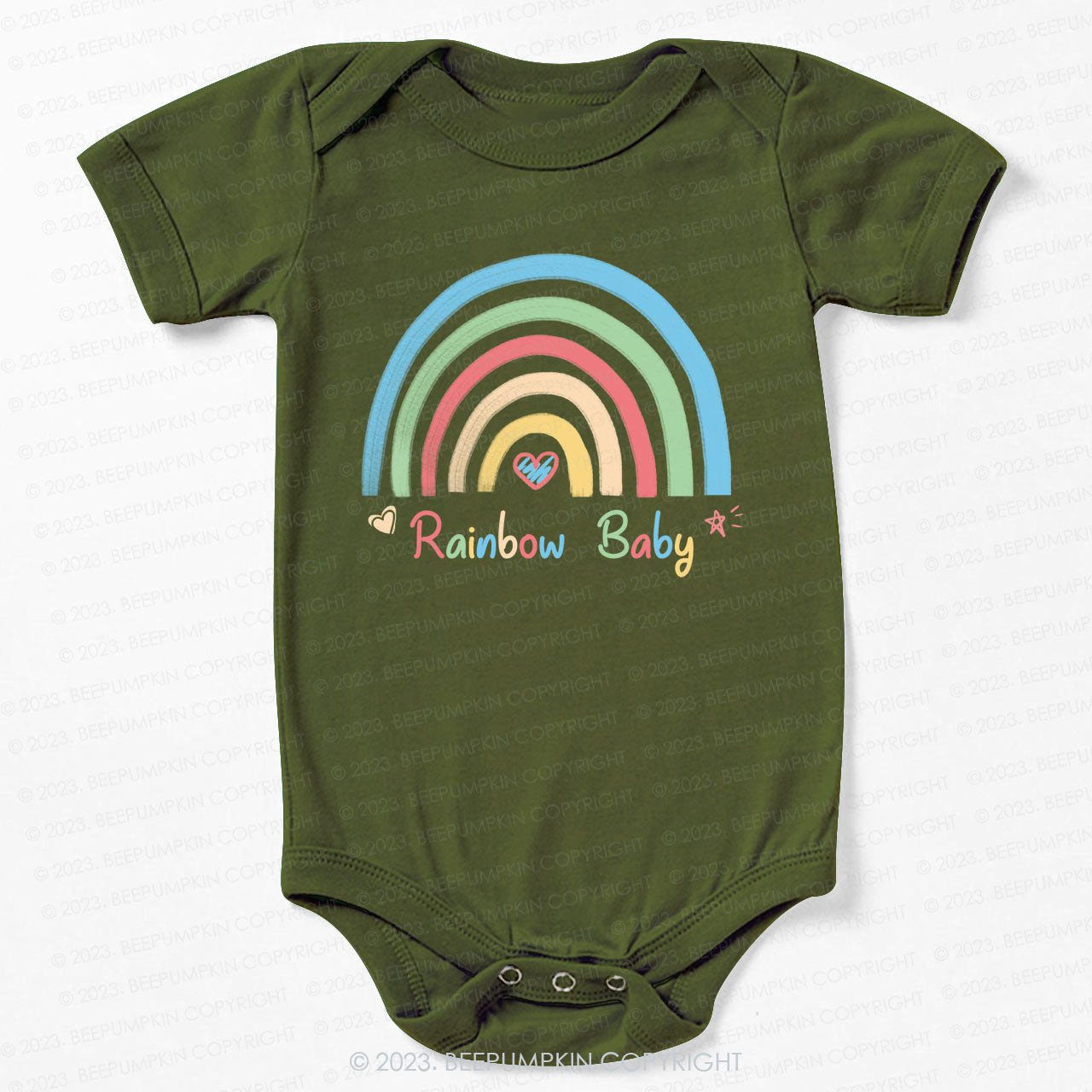 Rainbow Baby Bodysuit For Baby 