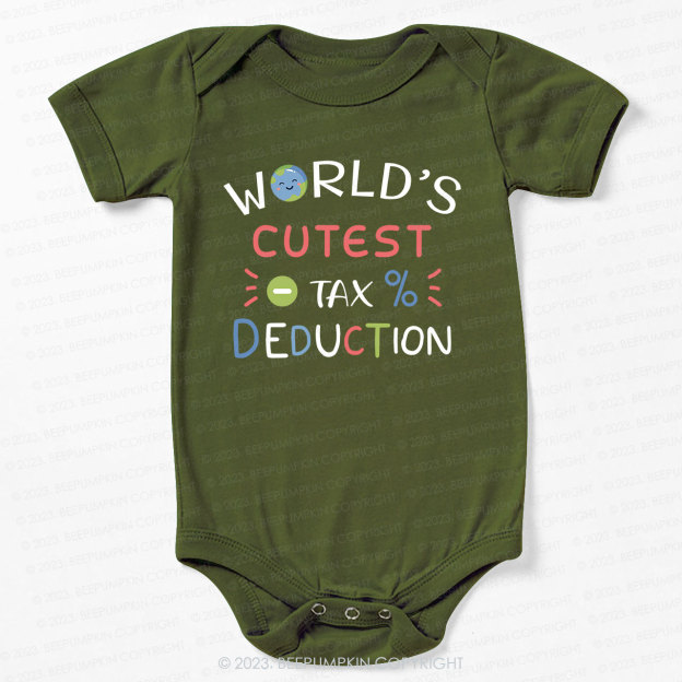 World's Cutest Tax Reduction Bodysuit For Baby 7