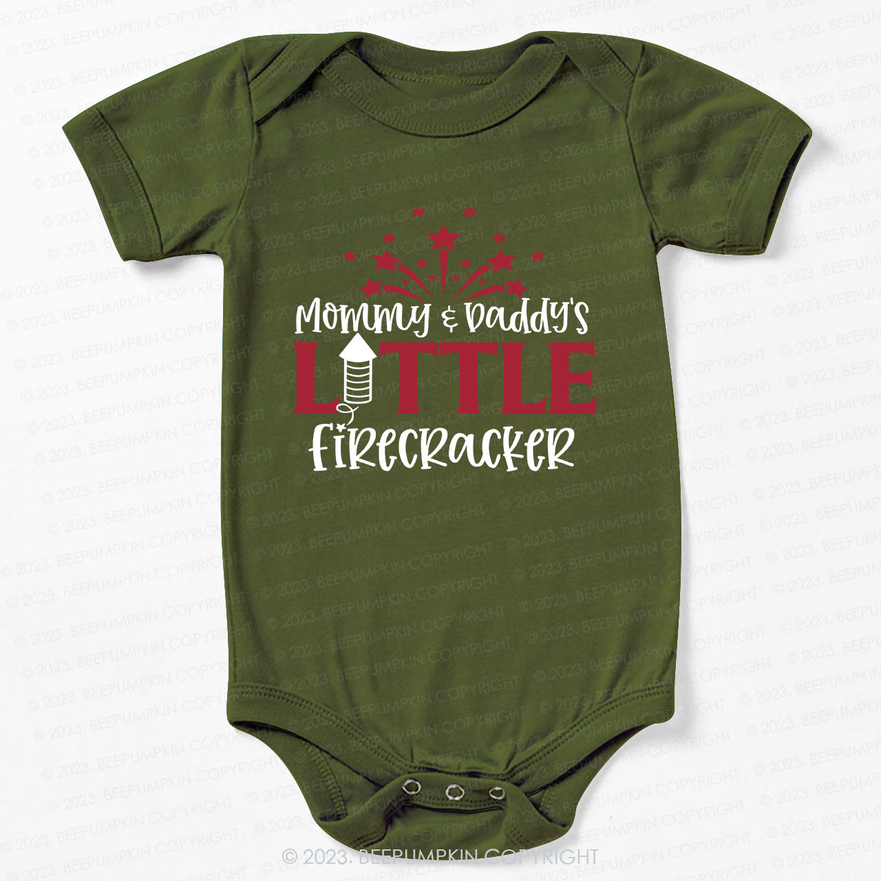 Little Firecracker Bodysuit For Baby 