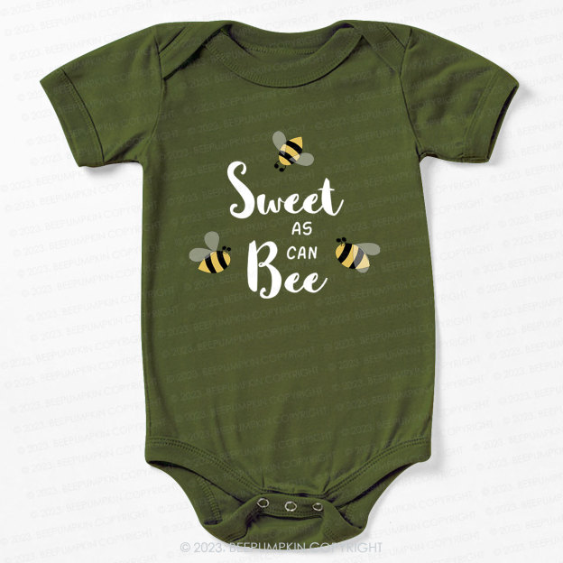 Sweet As Can Bee Bodysuit For Baby 