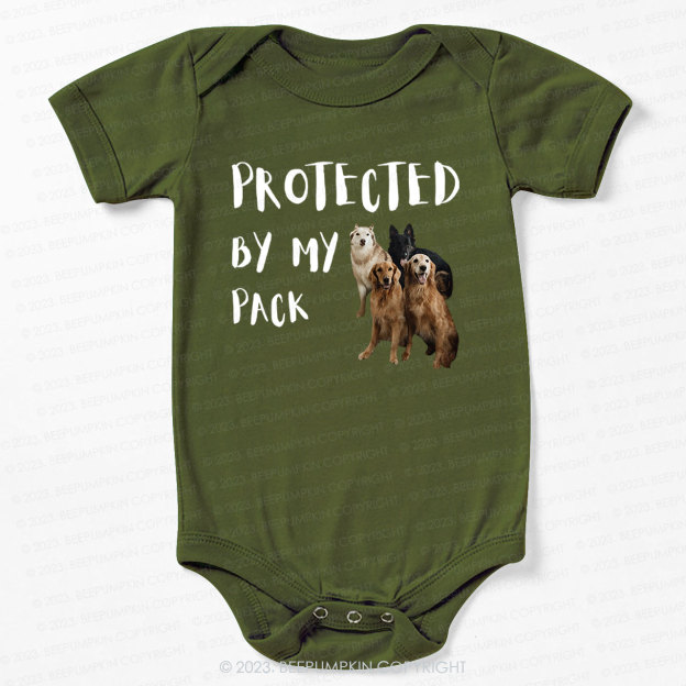 Personalized Pets Pack Bodysuit For Baby 