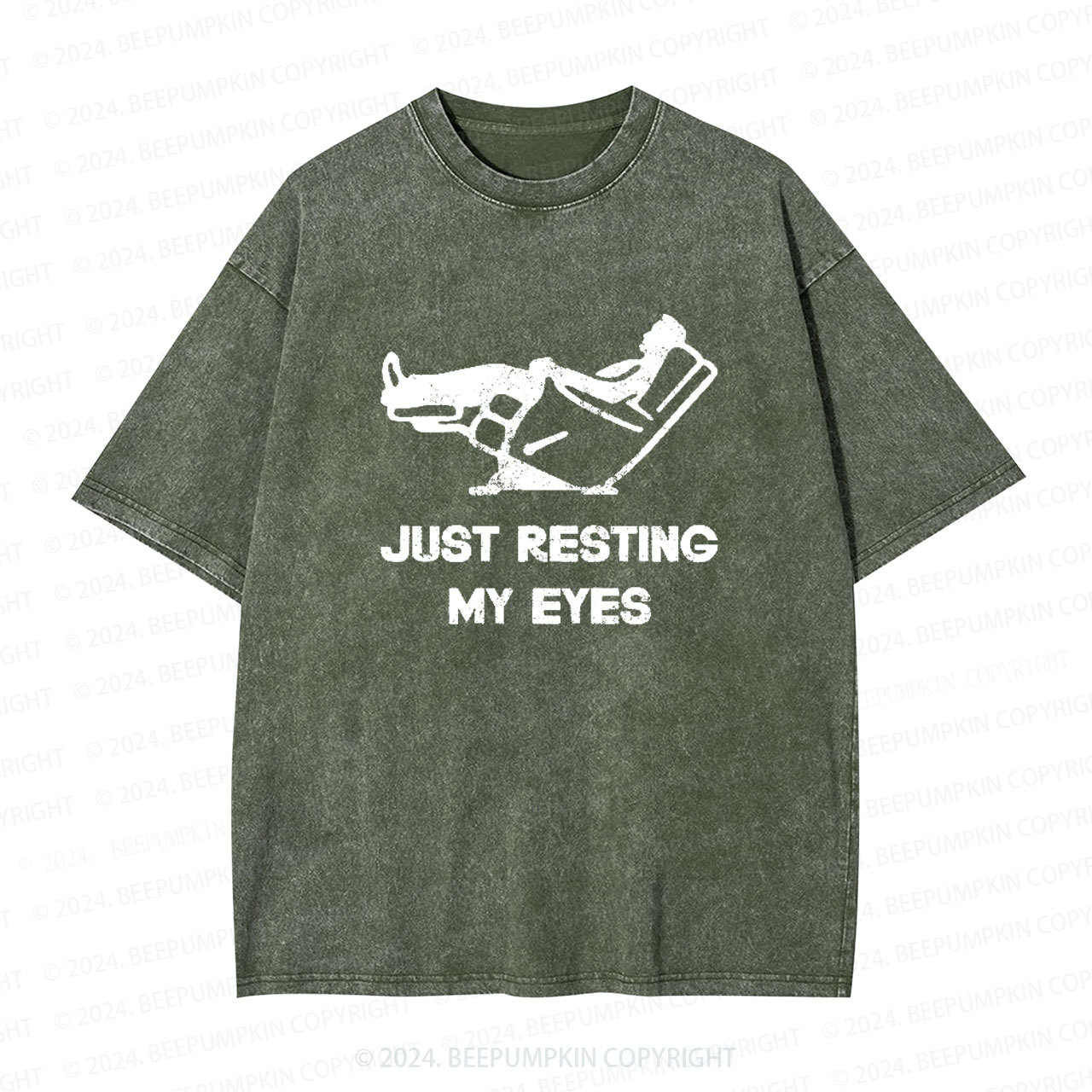 Just Resting My Eyes Dad Washed T-Shirts Dad Washed T-Shirts 