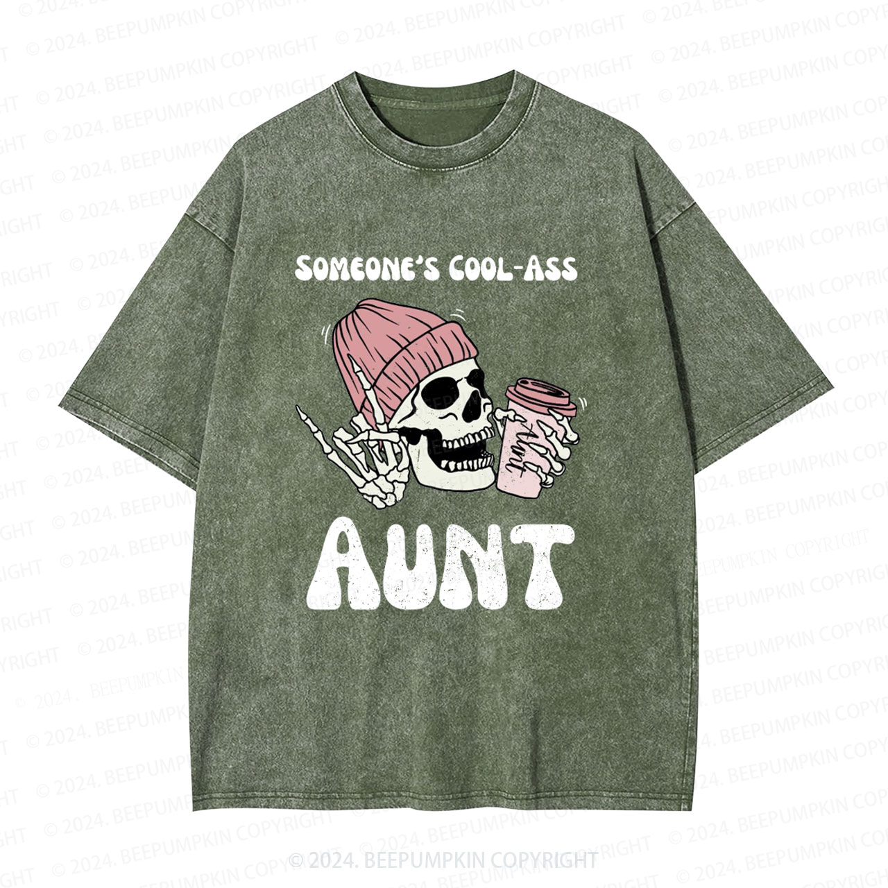 Someone's Cool Ass Aunt Washed T-Shirts 