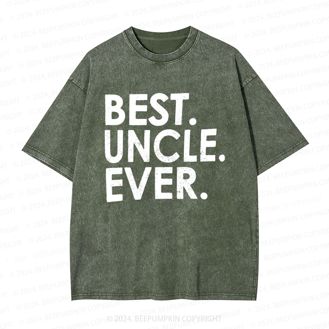Best Uncle Ever Uncle Washed T-Shirts 