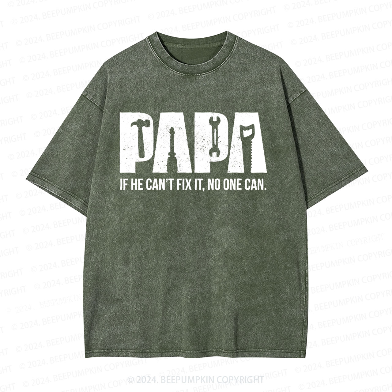 Fixer of Things Dad Washed T-Shirts 