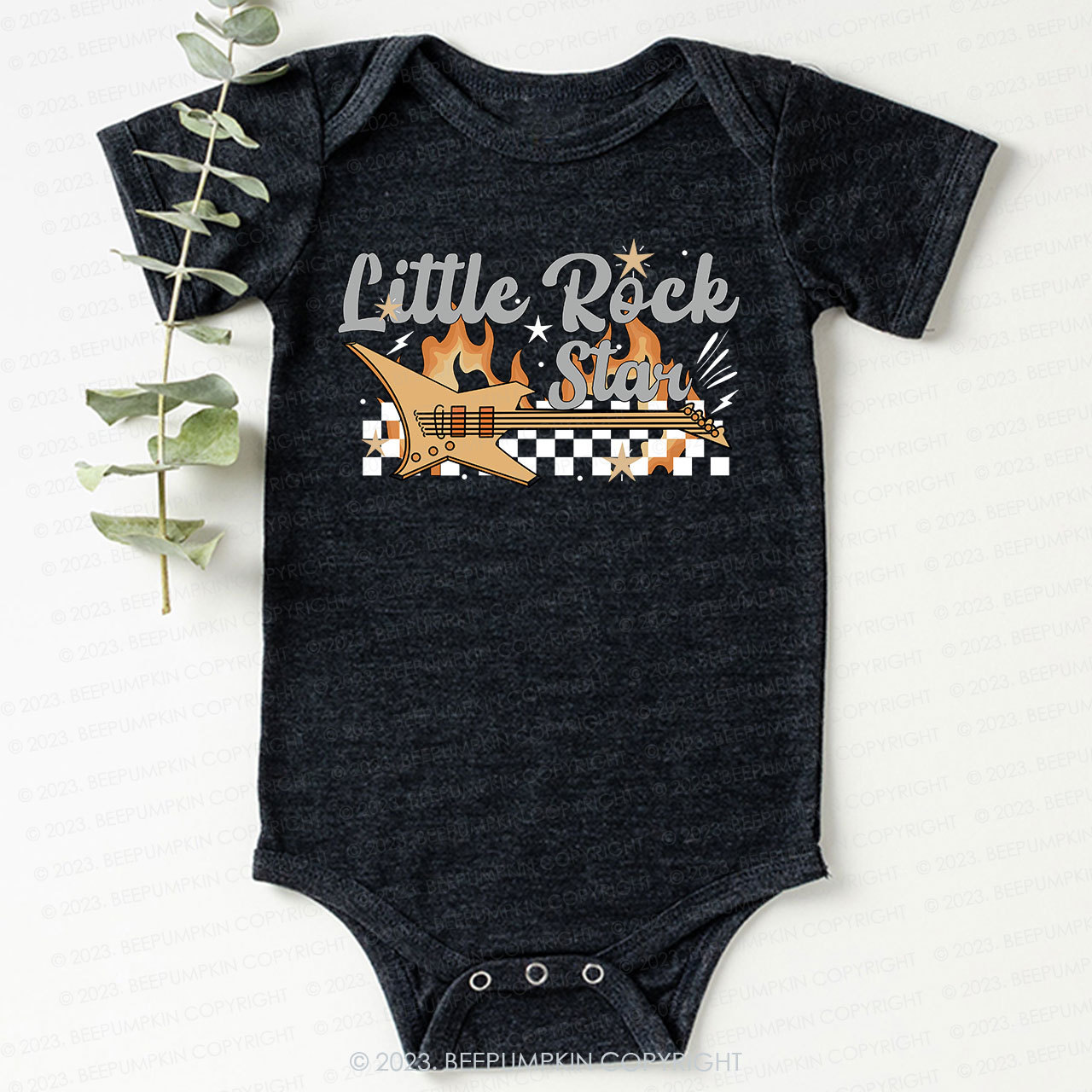 Little Rock Star Bodysuit For Baby