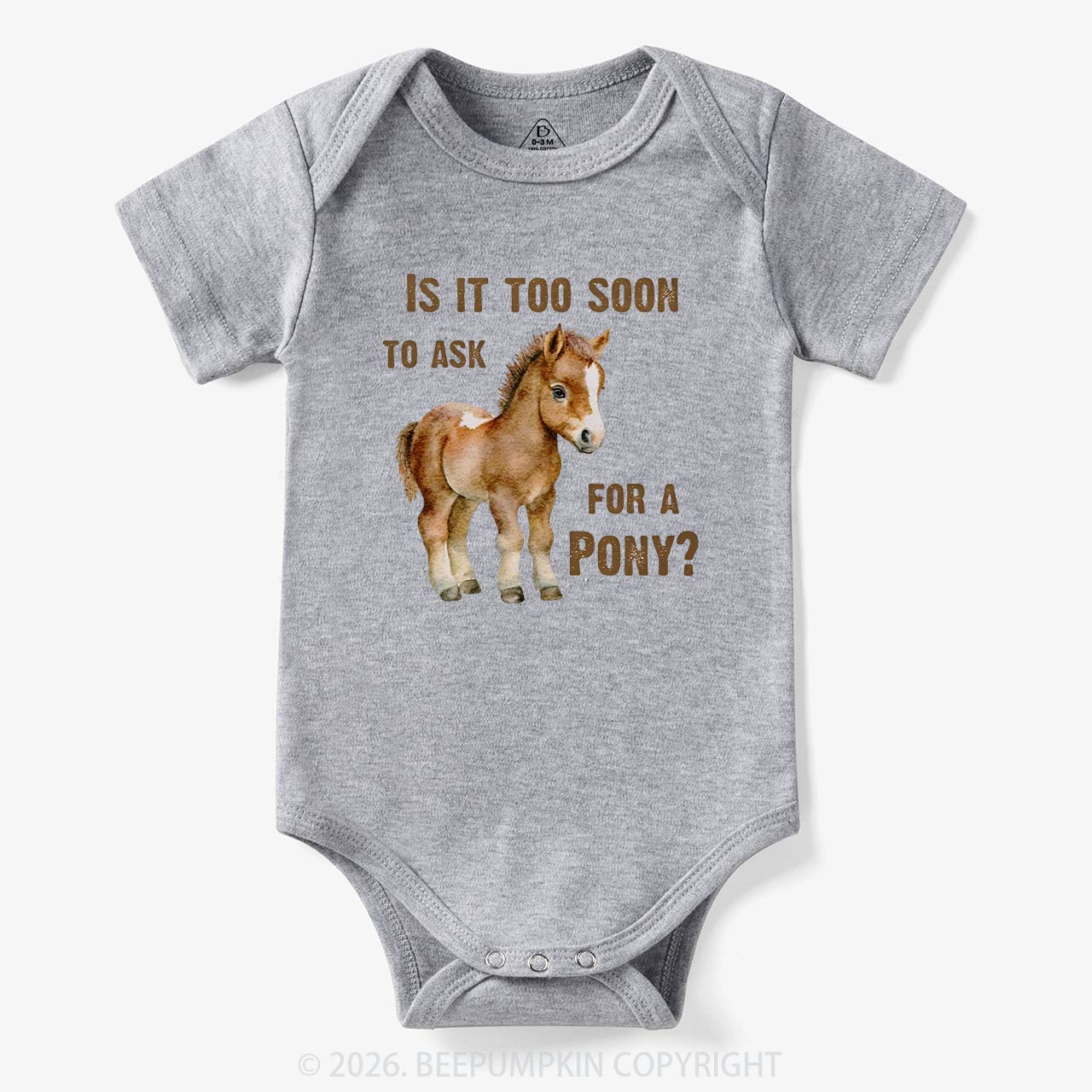 Is It Too Soon to Ask for a Pony Bodysuit