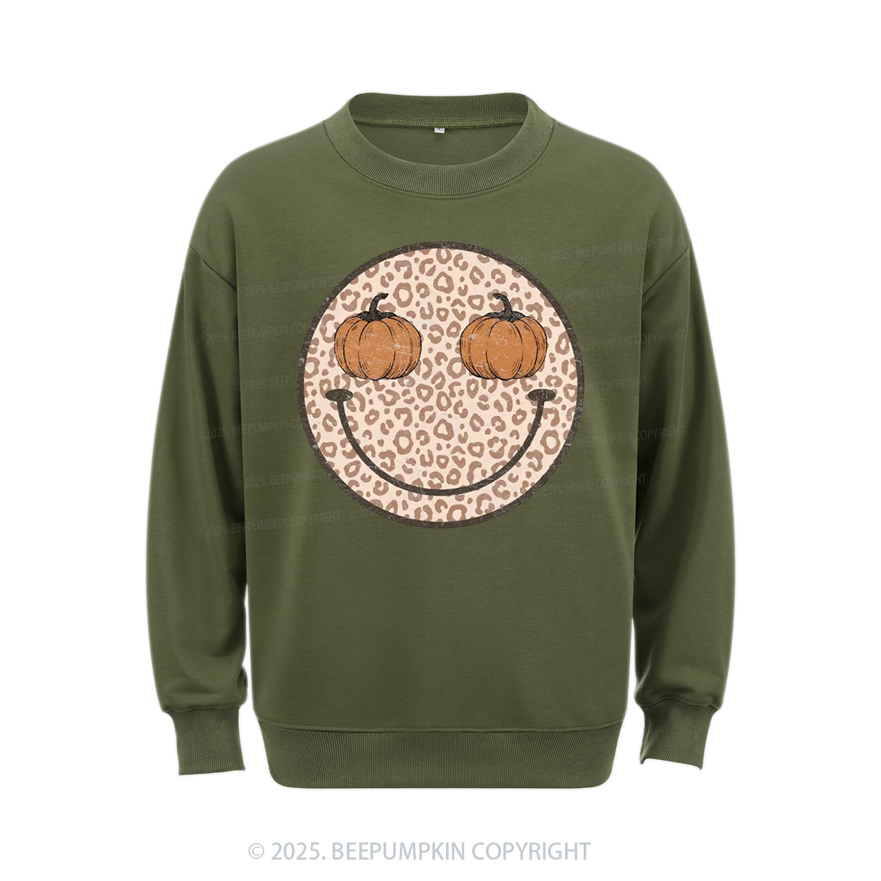 Pumpkin Smiley Face Sweatshirt Beepumpkin