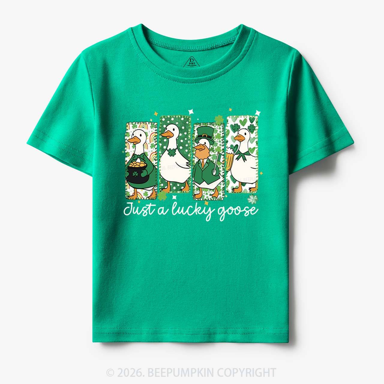 Holiday Goose St Patrick's Day Toddler&Kid's Tees Beepumpkin 7