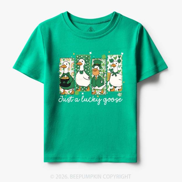 Holiday Goose St Patrick's Day Toddler&Kid's Tees Beepumpkin 7