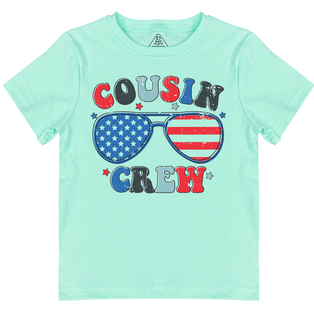 Cousin Crew 4th Of July Toddler&Kid's Tees Beepumpkin 