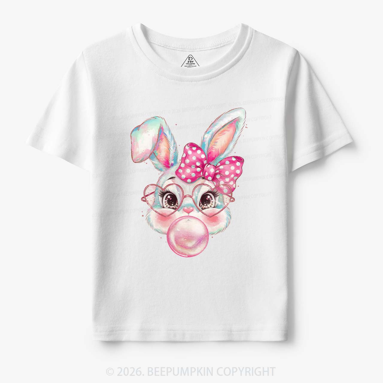 Sassy Bunny Bubble Toddler&Kids Tees