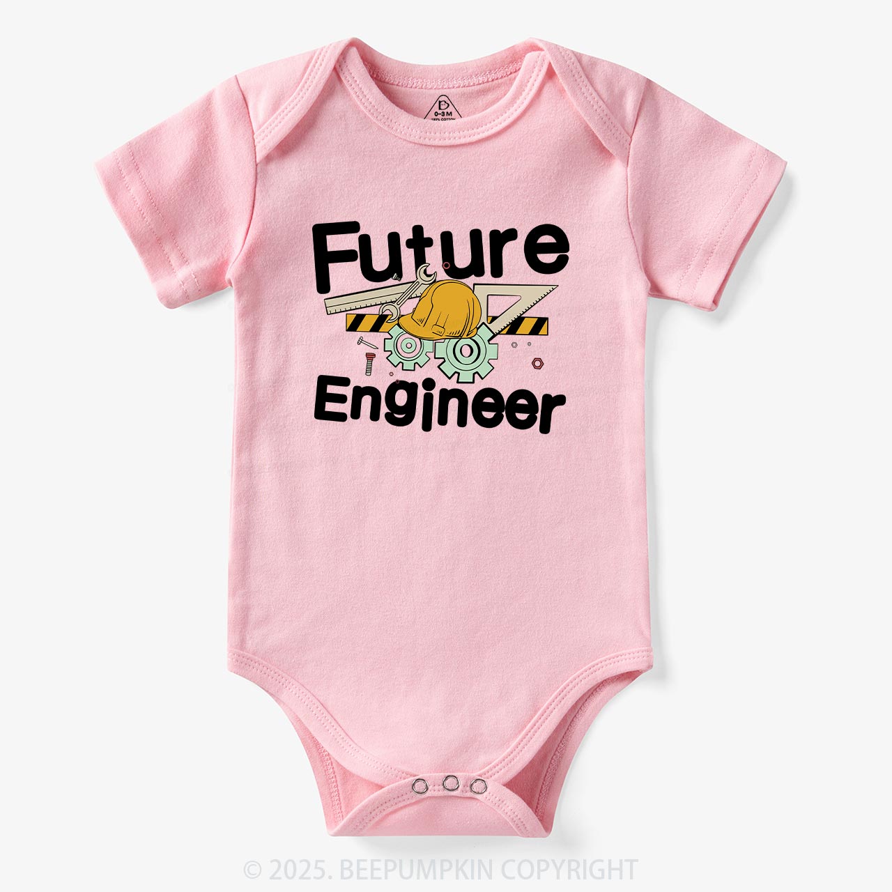 Mechanical Future Engineer Bodysuit For Baby