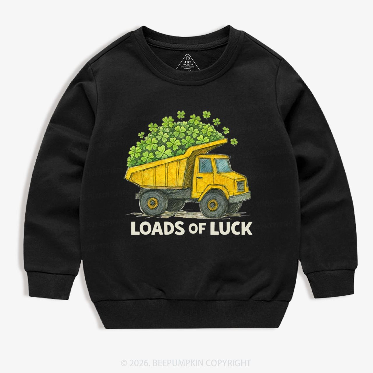 Loads Of Luck St. Patrick's Day Kid's Sweatshirt