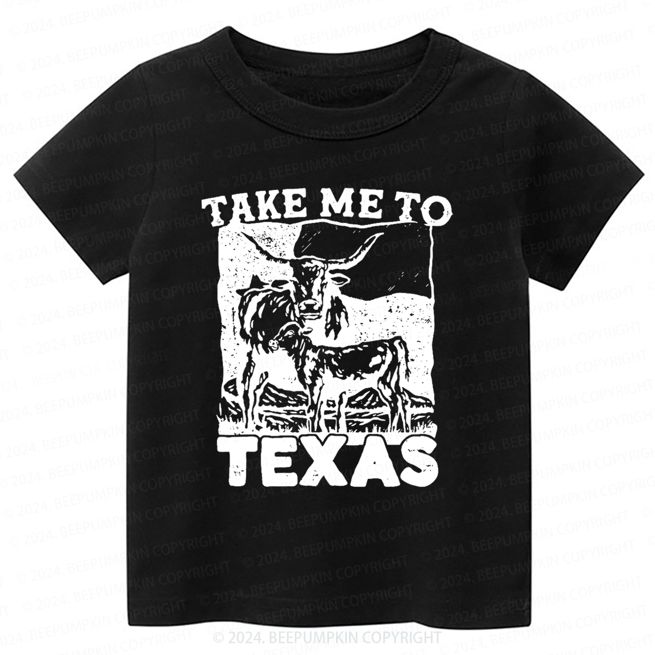 Take Me To Texas Toddler&Kids Tees