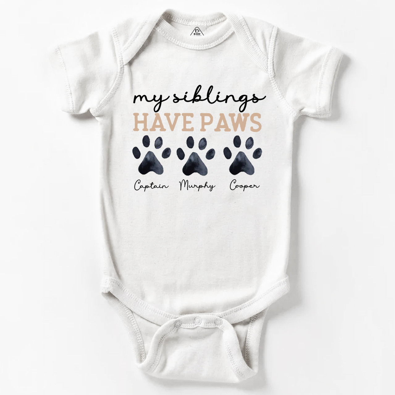 Sibling Dog Bodysuit Beepumpkin