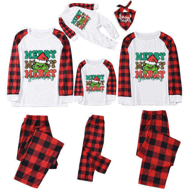 Merry Merry Christmas Family Pajamas