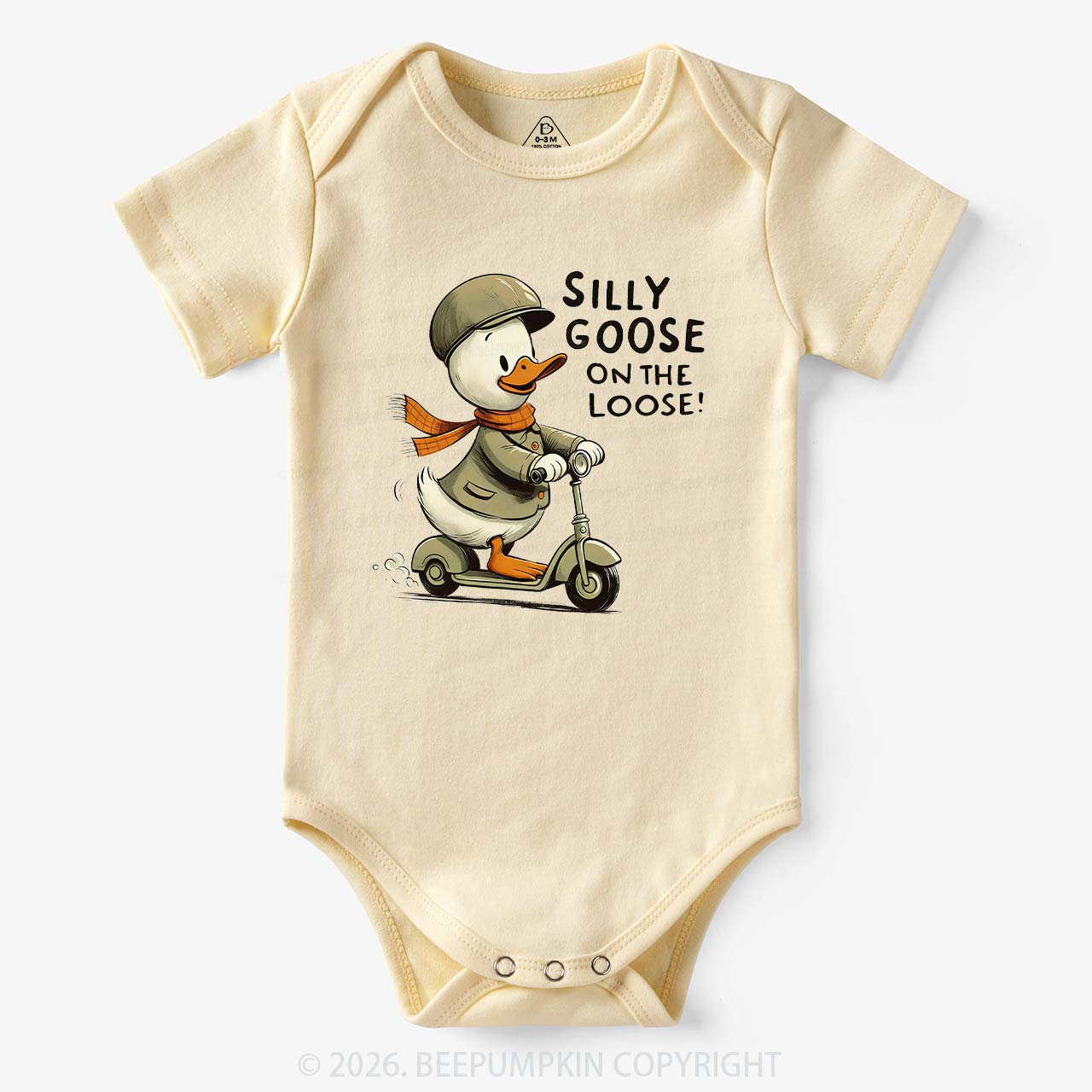 Silly Goose on the Loose Funny Bodysuit