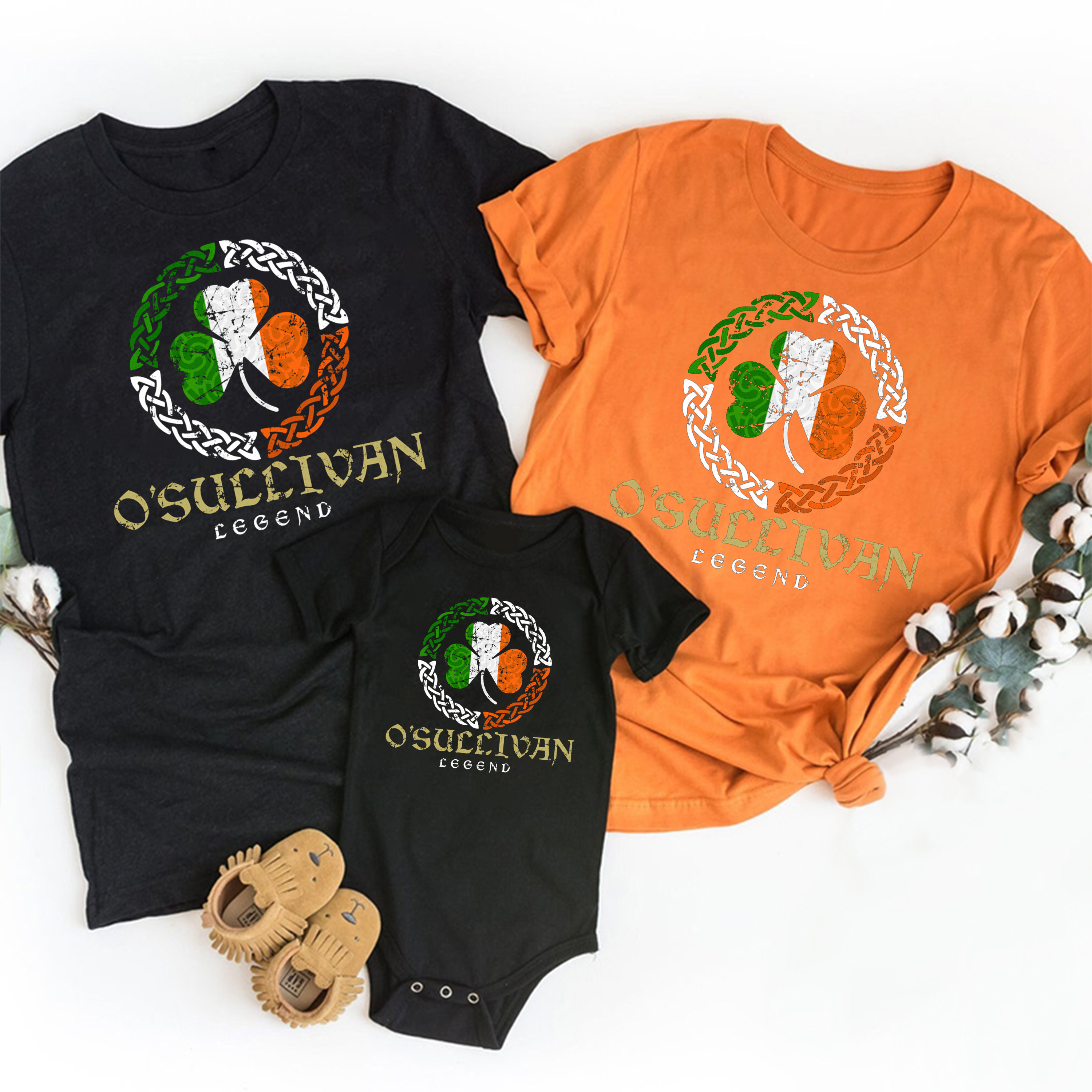 O'Sullivan (Irish Legend) St.Patrick's Day Matching Shirts