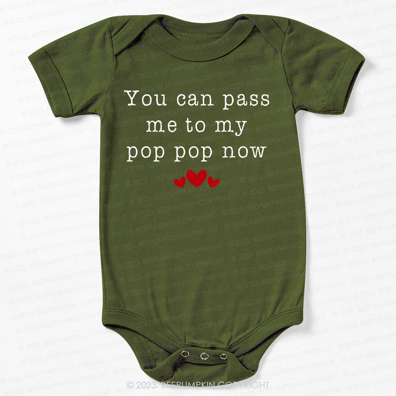 You Can Pass Me To My Pop Pop Bodysuit For Baby